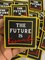 "The Future is Female" Iron-On Patch, Embroidered Patch for Hats, Applique, size 3"x3" inches